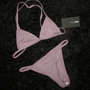 FashionNova lilac / purple 2 piece.